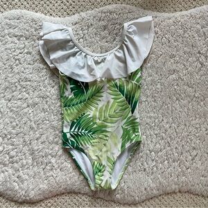 Janie and Jack Palm Leaf Swimsuit